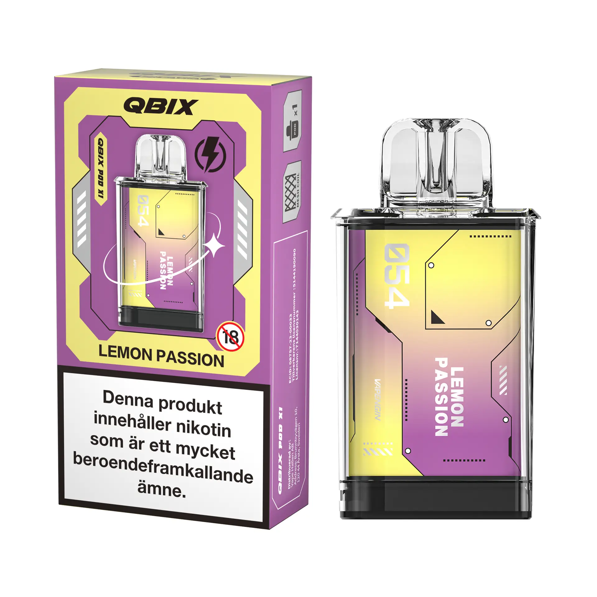 Qbix Lemon Passion