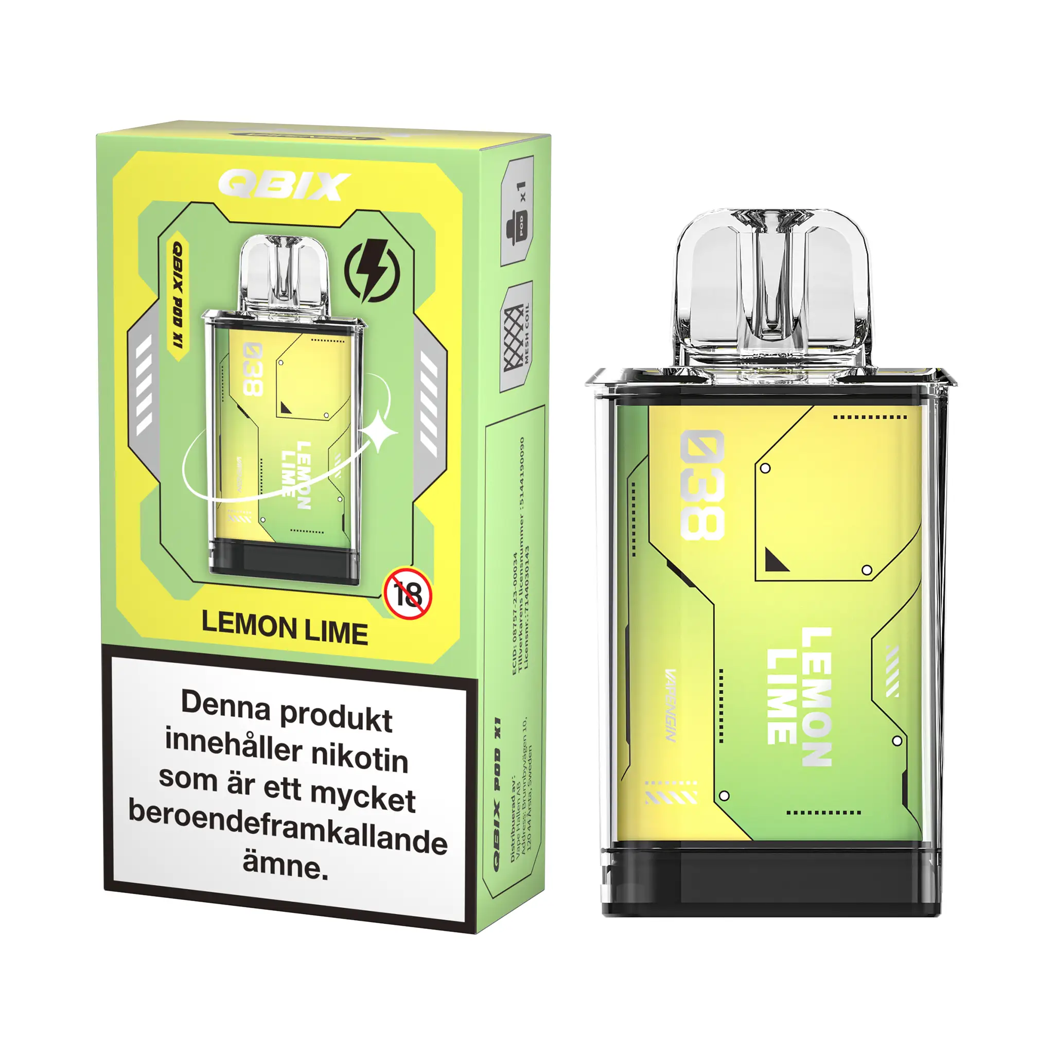 Qbix Lemon Lime